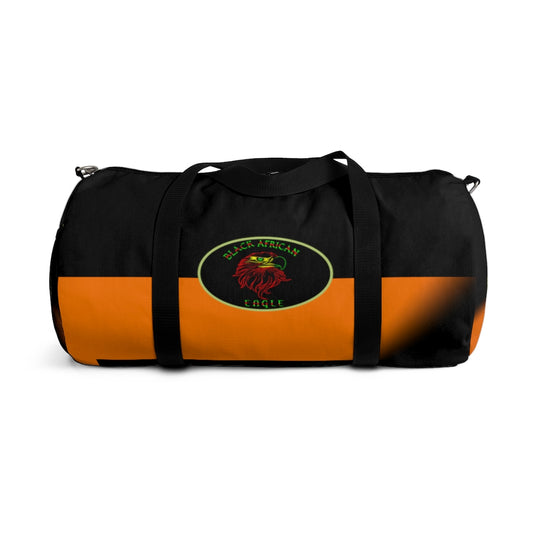 Black African Eagle (Black & Gold) Duffel Bag