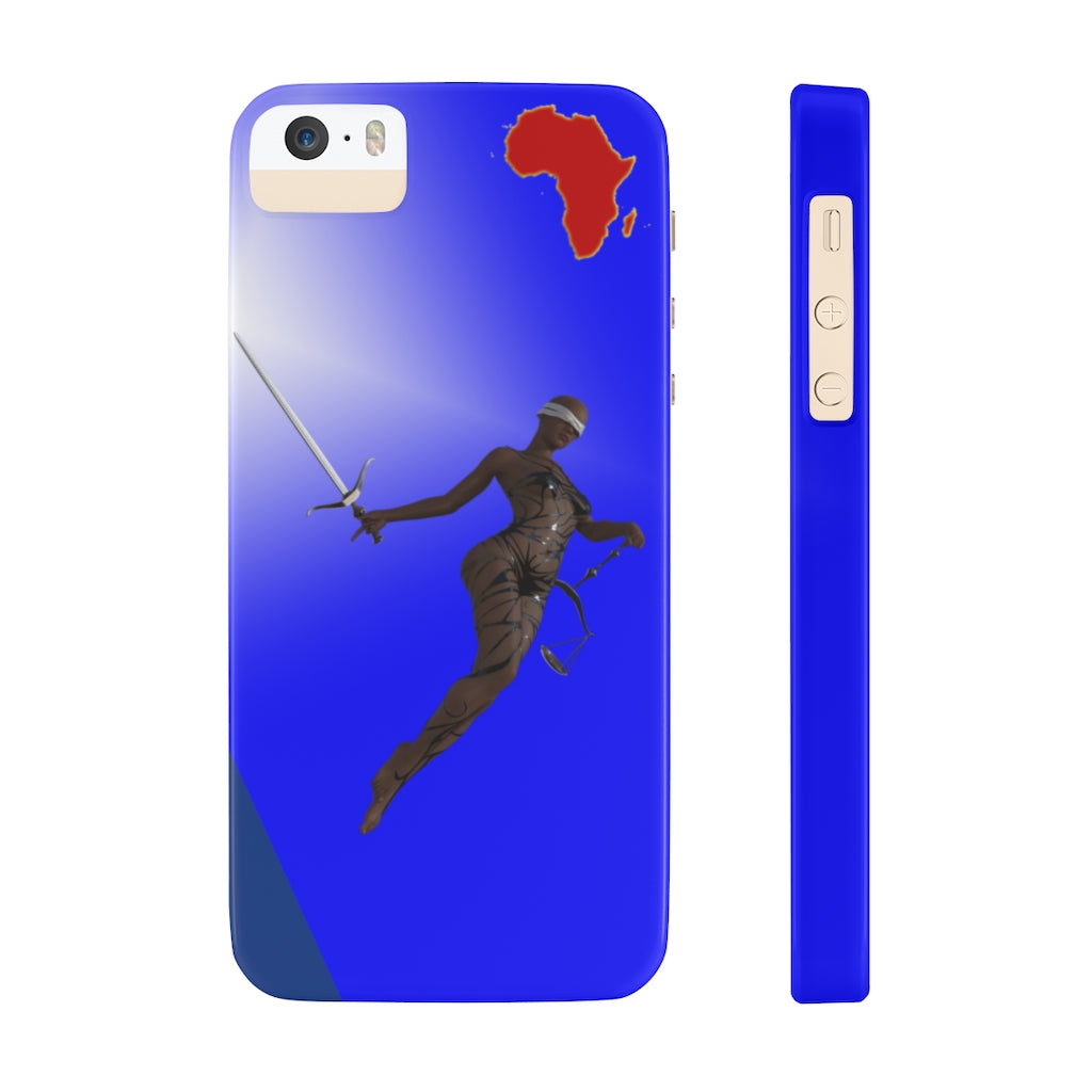 Lady Justice  Slim Phone Cases, Case-Mate