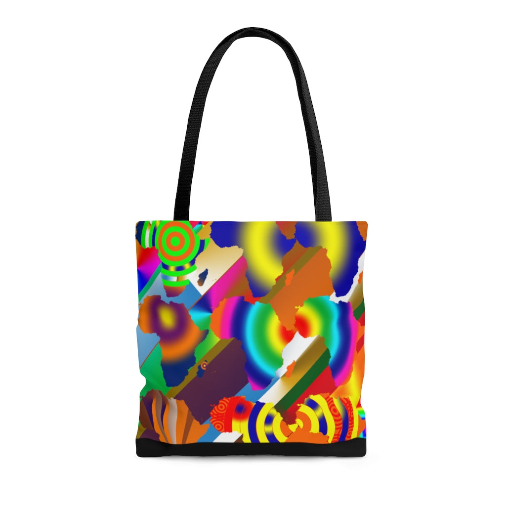 9 Africa's Collage Tote Bag