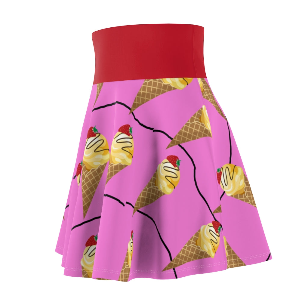 Ice Cream Line Women's Skater Skirt