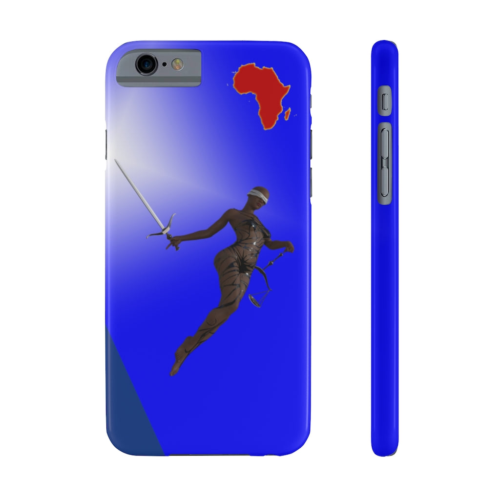 Lady Justice  Slim Phone Cases, Case-Mate