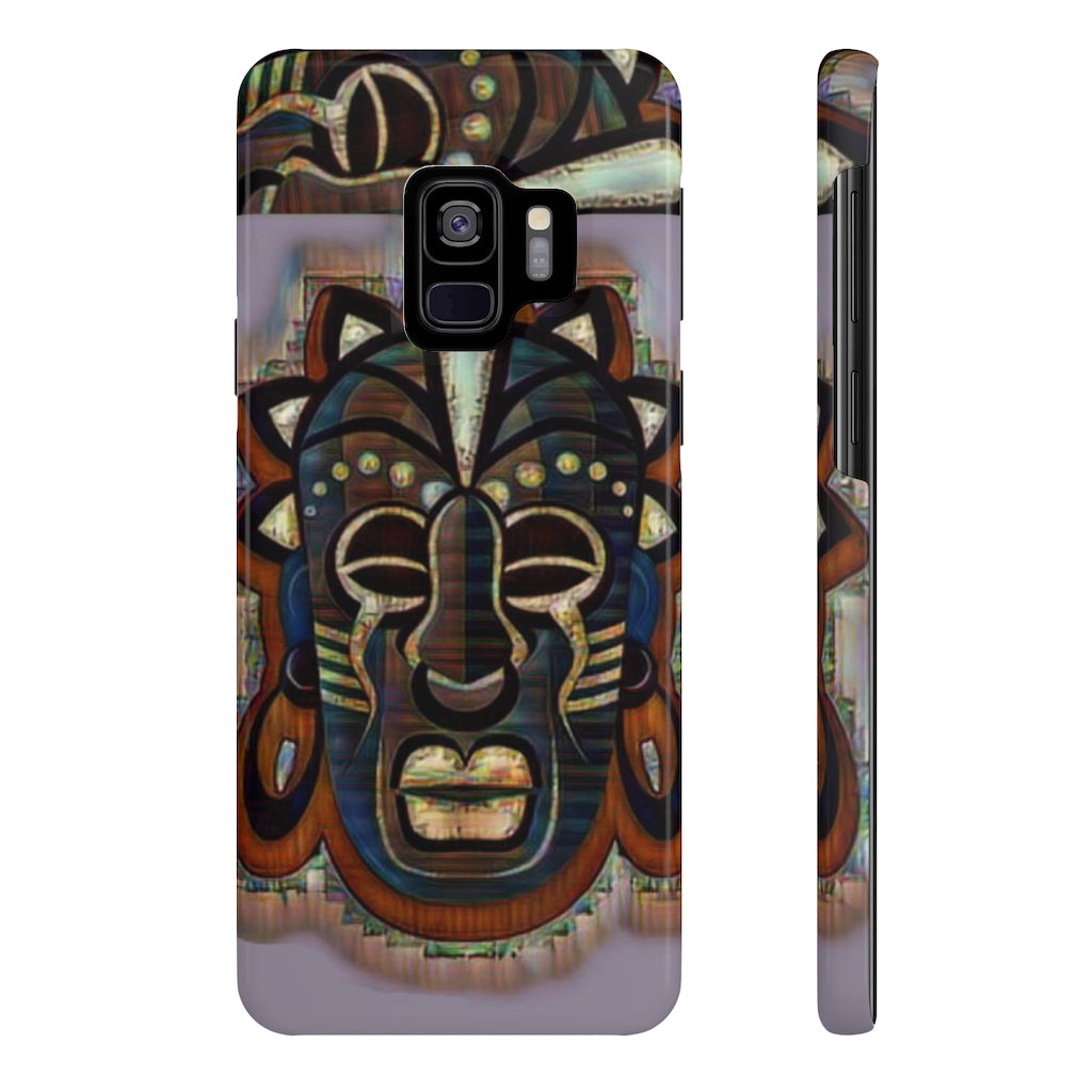 Tribal African ( Link) Mask Slim Phone Cases, Case-Mate