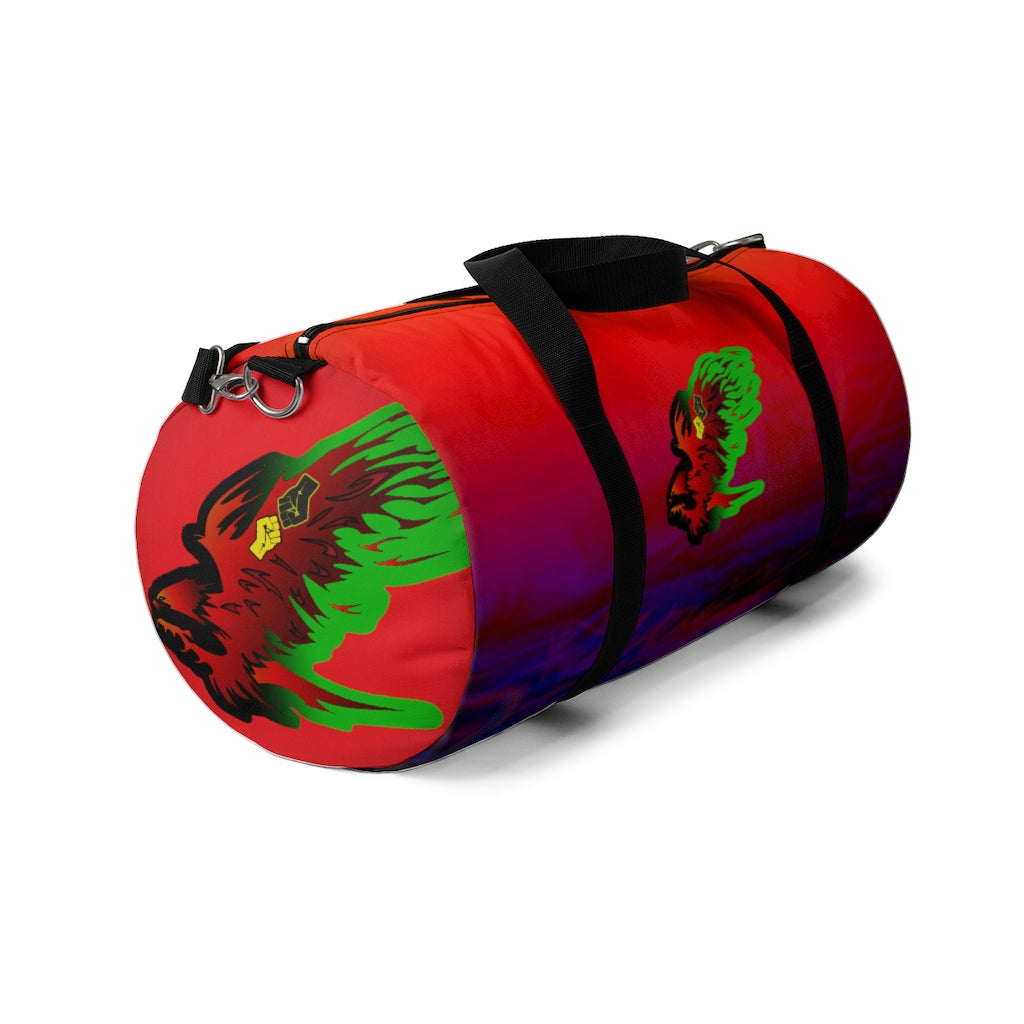 Afro Fire Bird  Duffel Bag