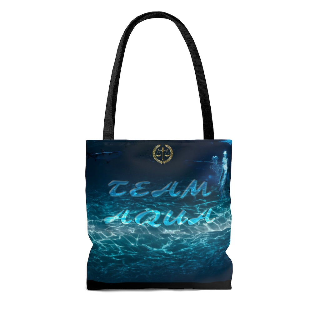 Team Aqua Tote Bag