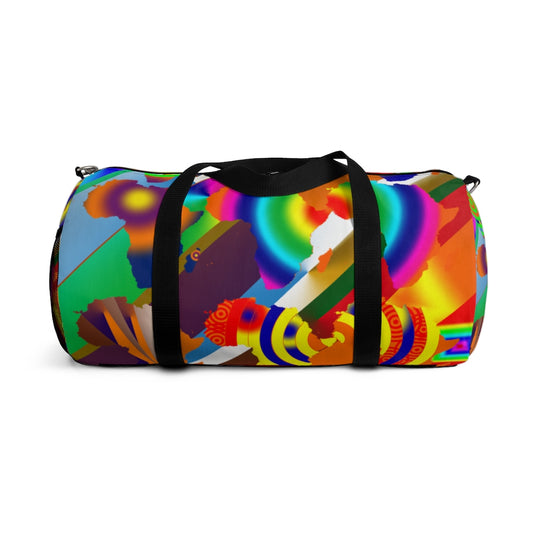 9 Africa's Collage Duffel Bag