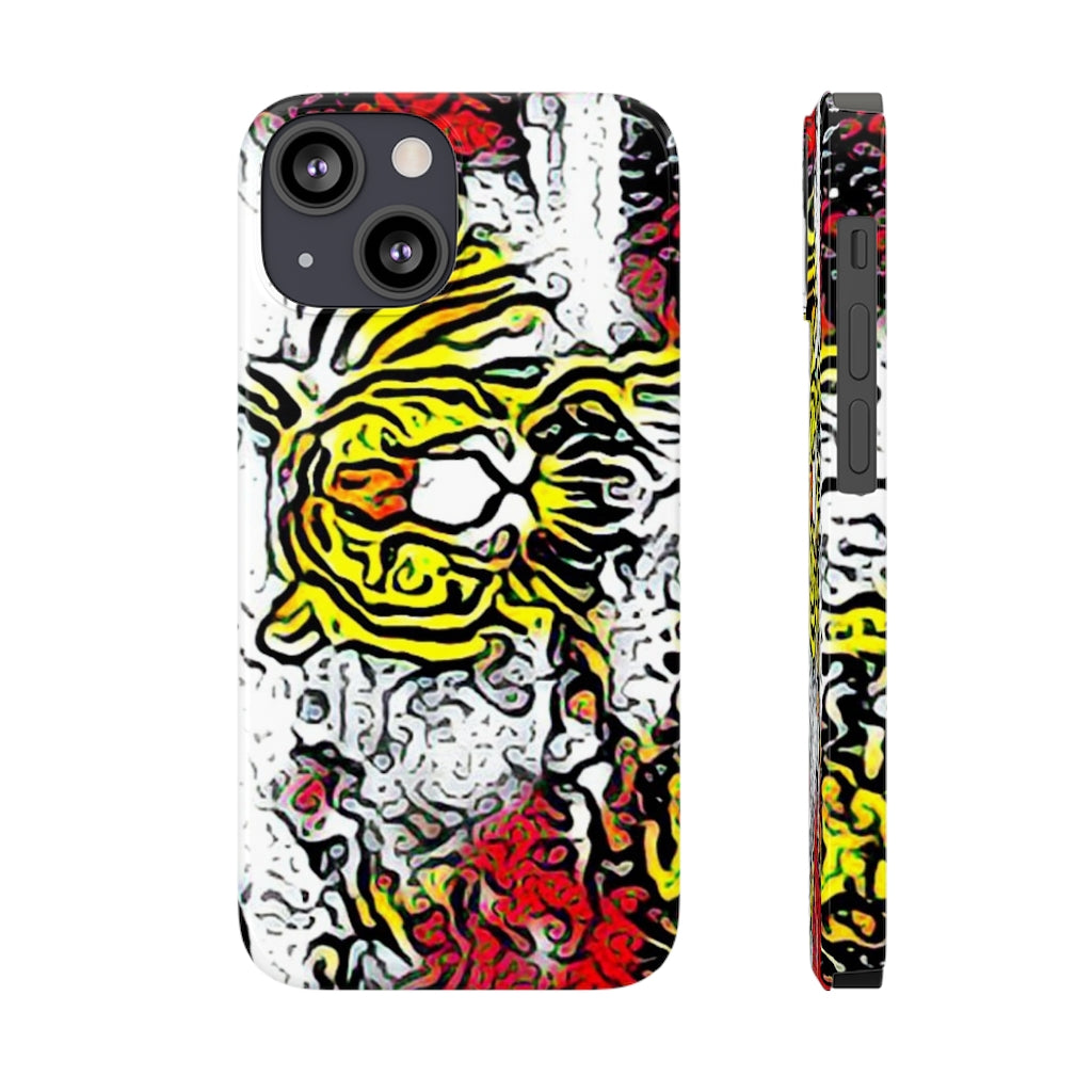 Tiger In Water Slim Phone Cases, Case-Mate