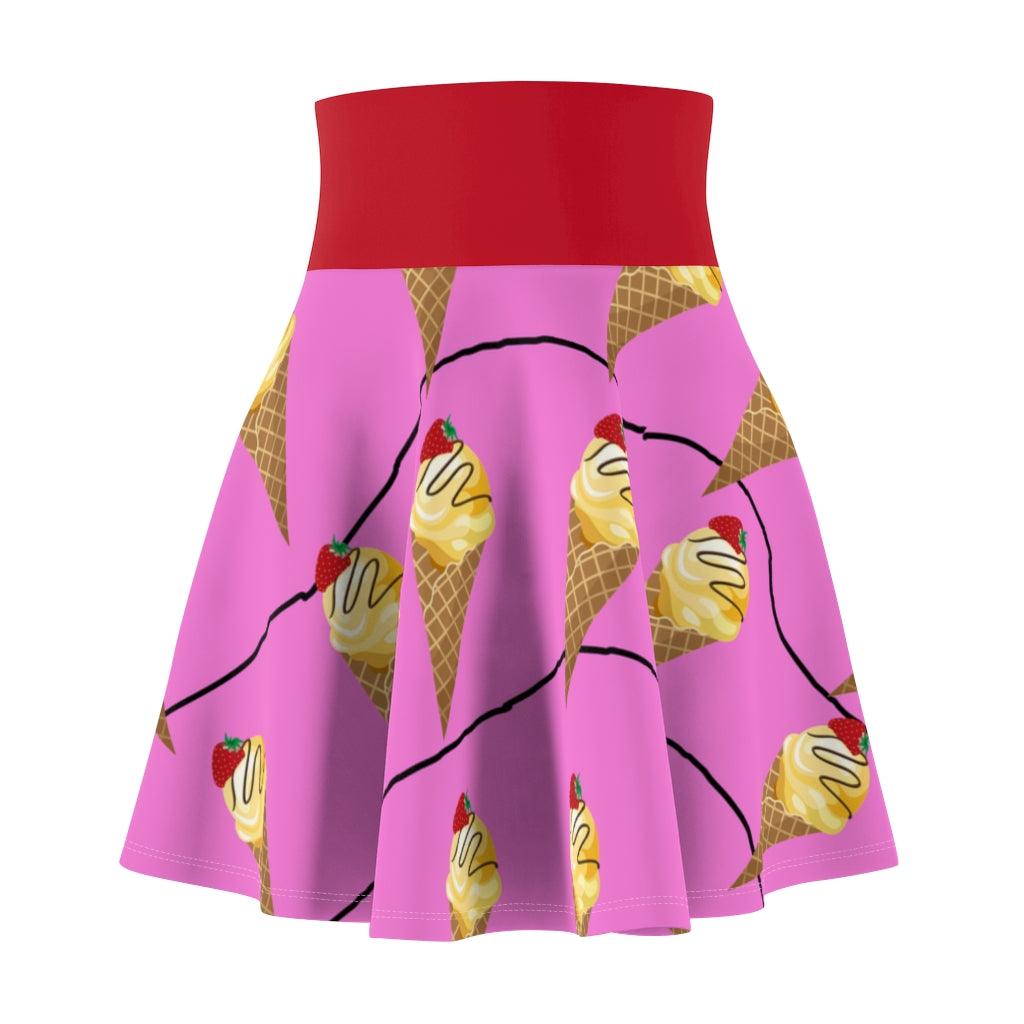 Ice Cream Line Women's Skater Skirt