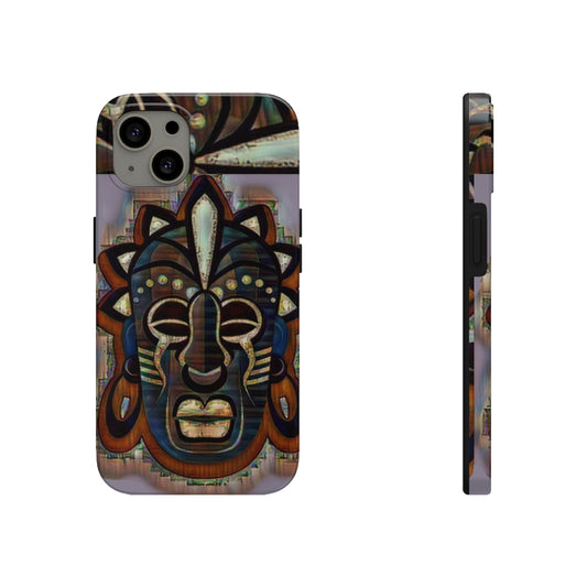 Tribal African (Link) Mask Tough Phone Cases, Case-Mate