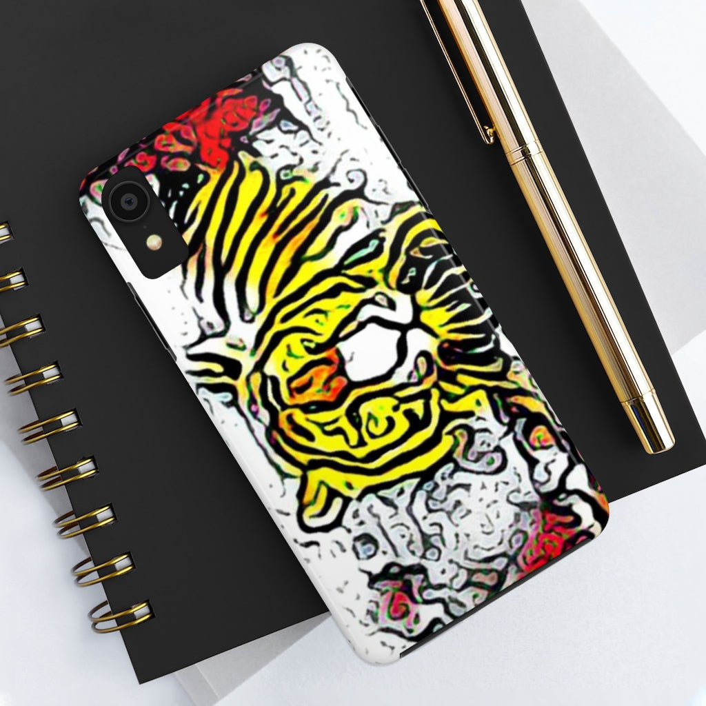 Tiger In Water Tough Phone Cases, Case-Mate