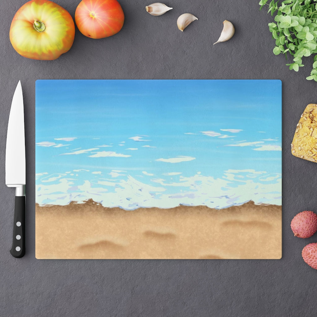 Beach Front Cutting Board