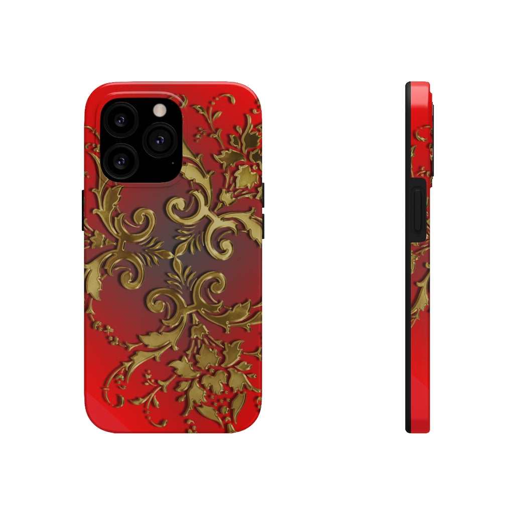 Golden Leaves Tough Phone Cases, Case-Mate