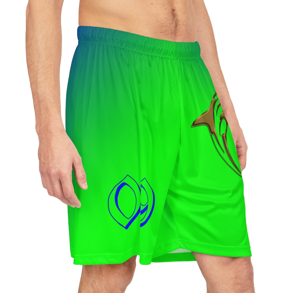 Golden Dolphin Basketball Shorts