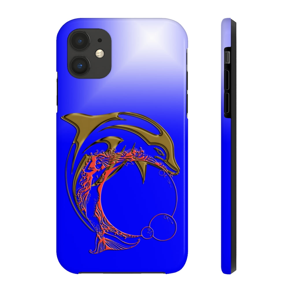 Dolphin W Mermaid Tough Phone Cases, Case-Mate