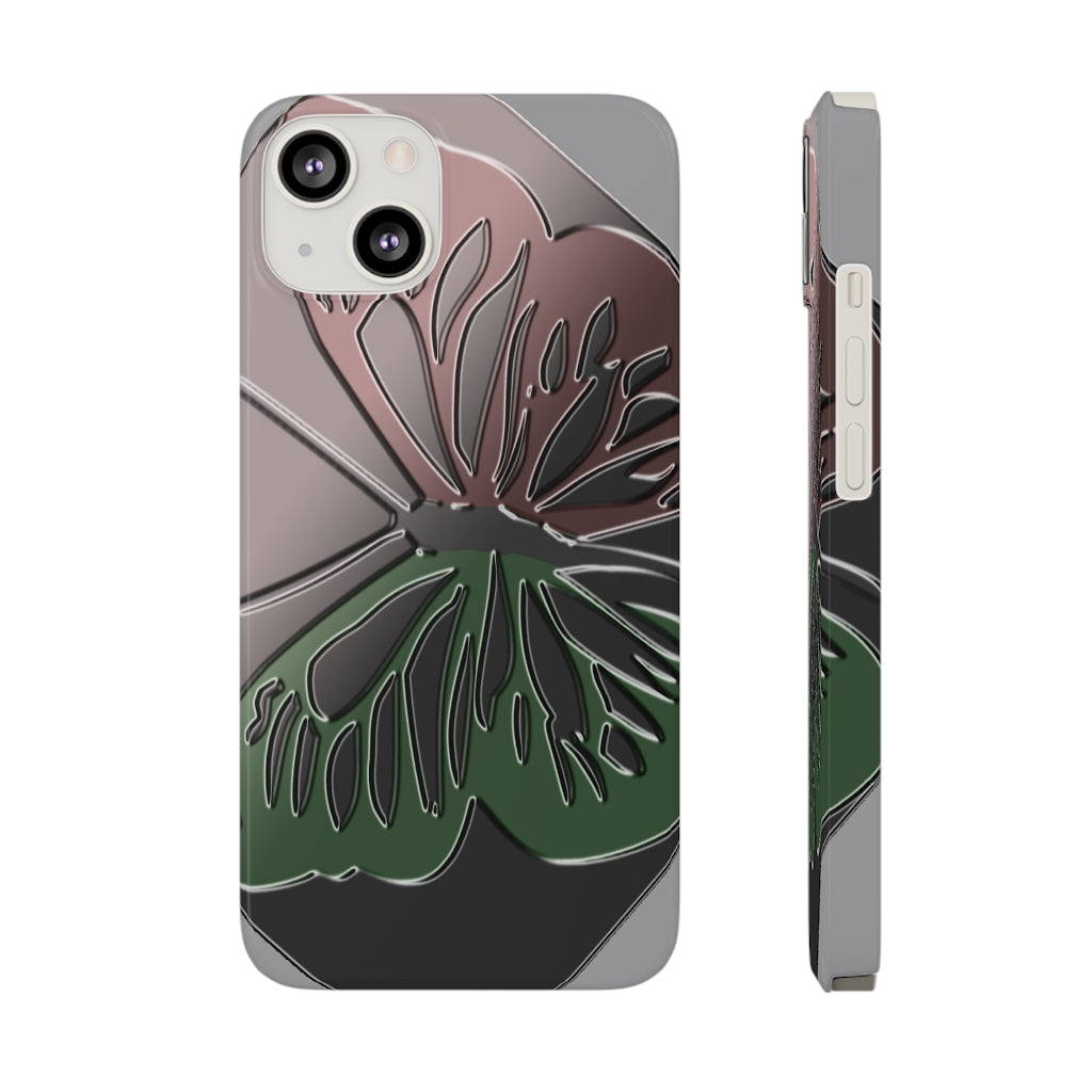 Glass Butterfly Slim Phone Cases, Case-Mate