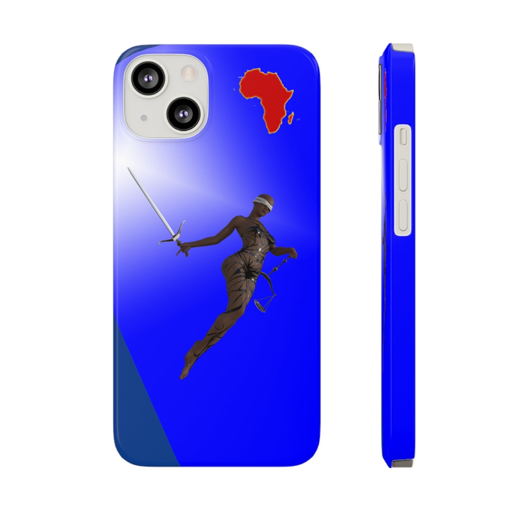 Lady Justice  Slim Phone Cases, Case-Mate