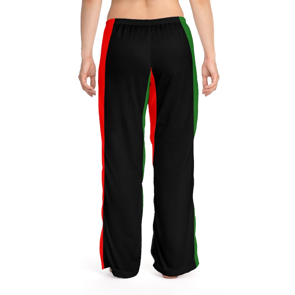 African Flag Women's Pajama Pants