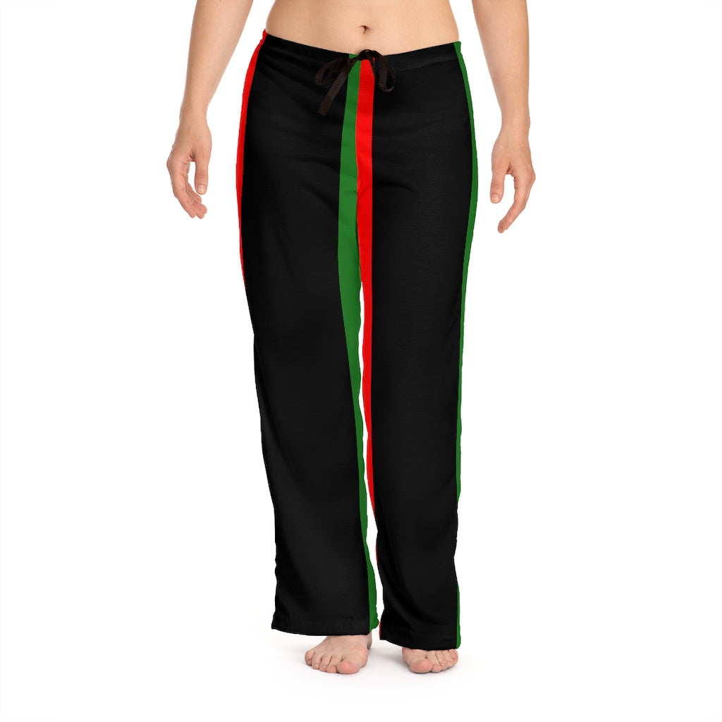 African Flag Women's Pajama Pants