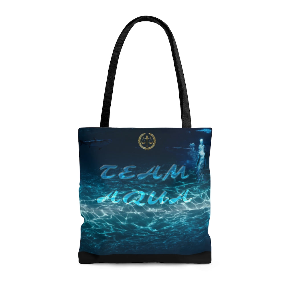 Team Aqua Tote Bag