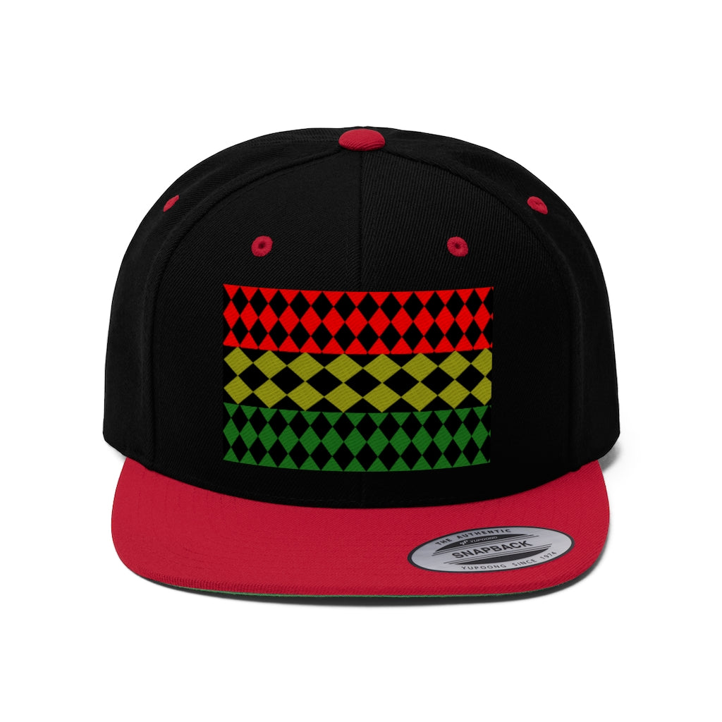 Pan African FLAG( Optical)   Hat cap