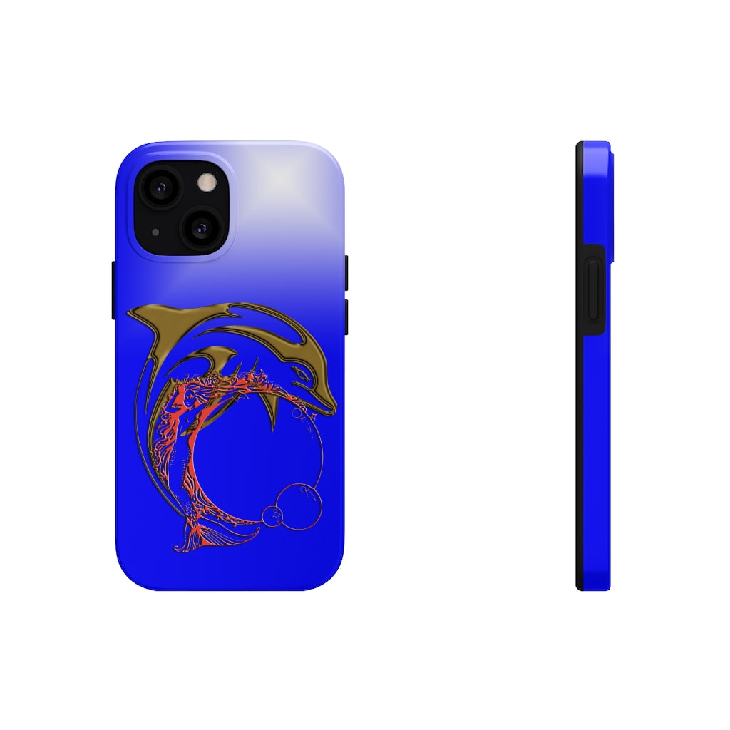 Dolphin W Mermaid Tough Phone Cases, Case-Mate