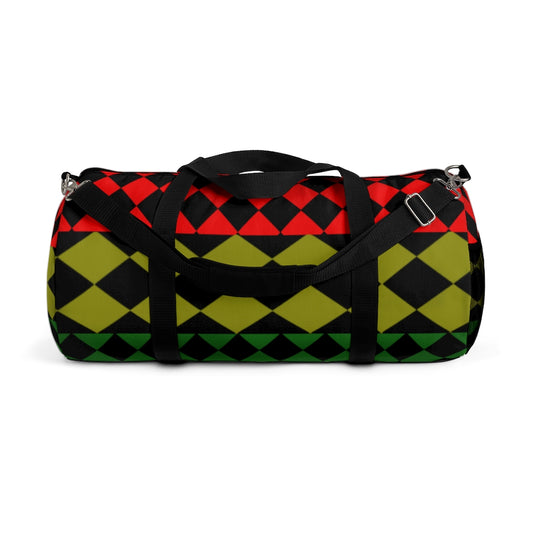 Pan African Flag (optical) Duffel Bag