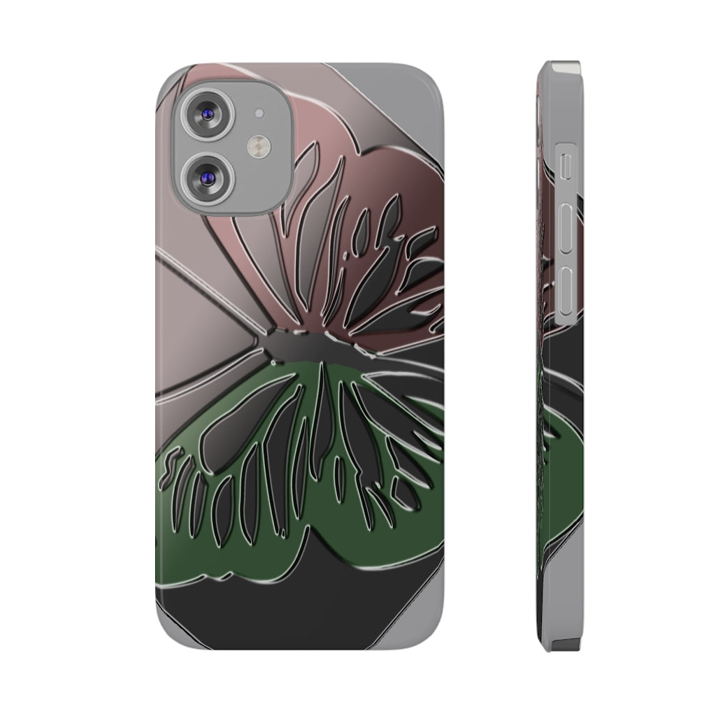 Glass Butterfly Slim Phone Cases, Case-Mate