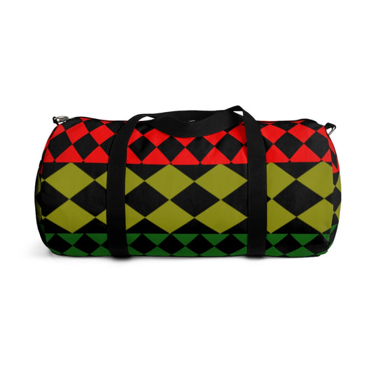 Pan African Flag (optical) Duffel Bag