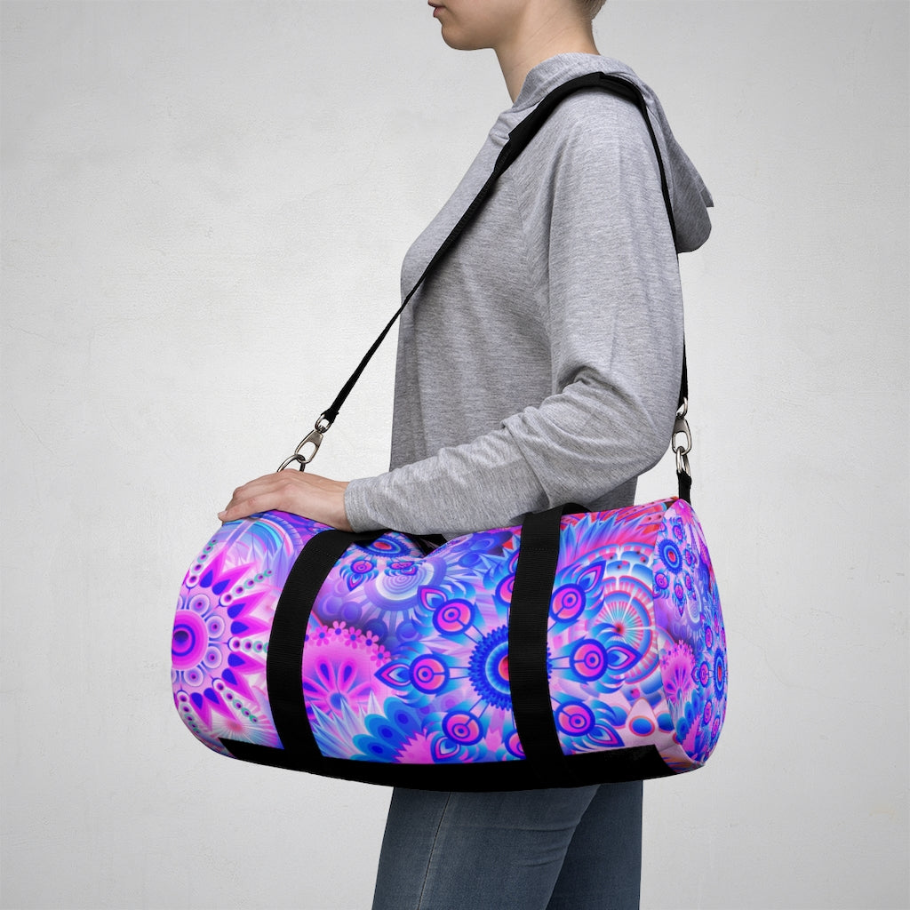 Mandalas-(Pink) Duffel Bag