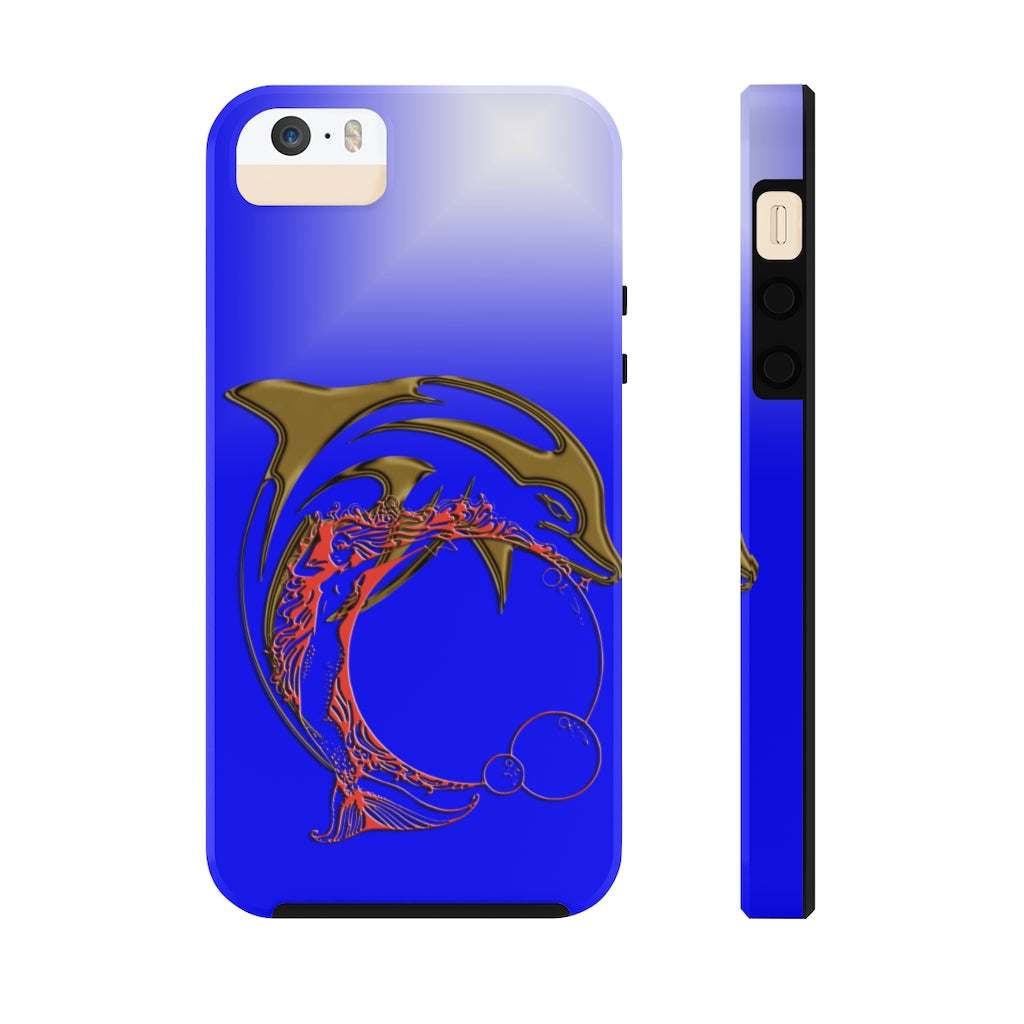 Dolphin W Mermaid Tough Phone Cases, Case-Mate