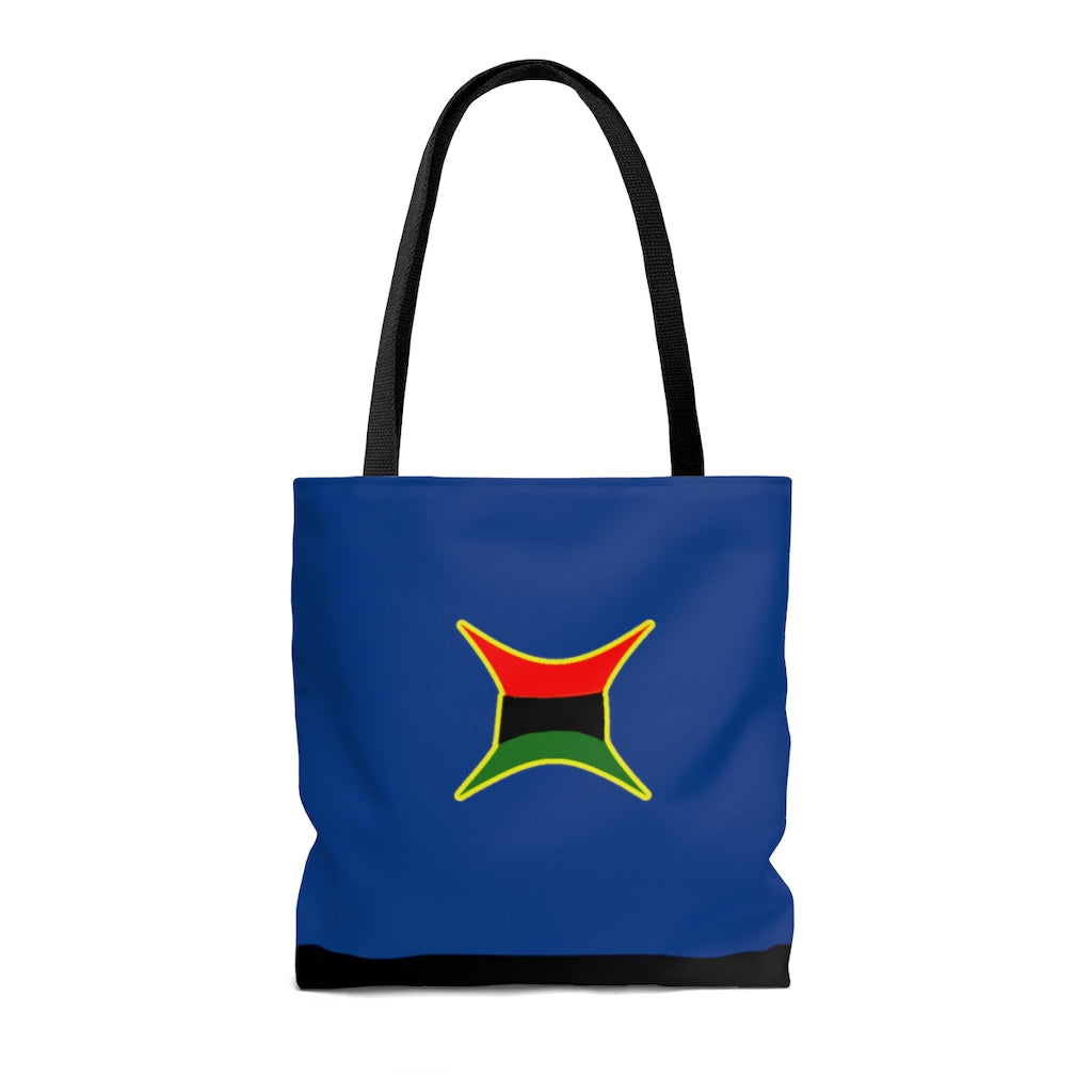 African Star (Blue) Tote Bag