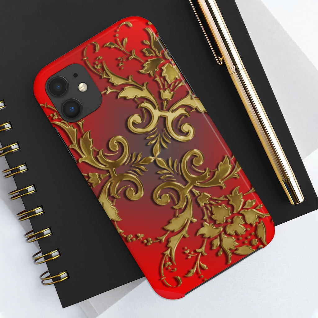 Golden Leaves Tough Phone Cases, Case-Mate