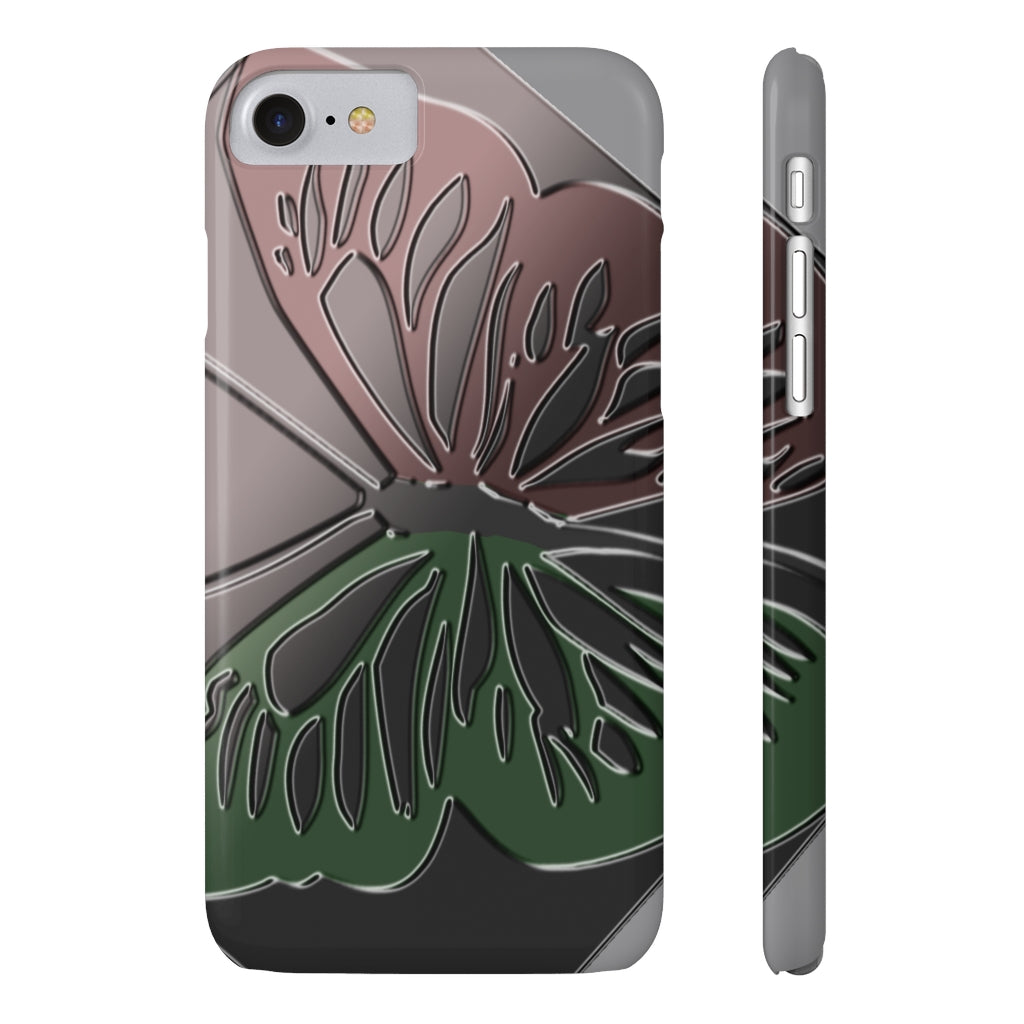 Glass Butterfly Slim Phone Cases, Case-Mate