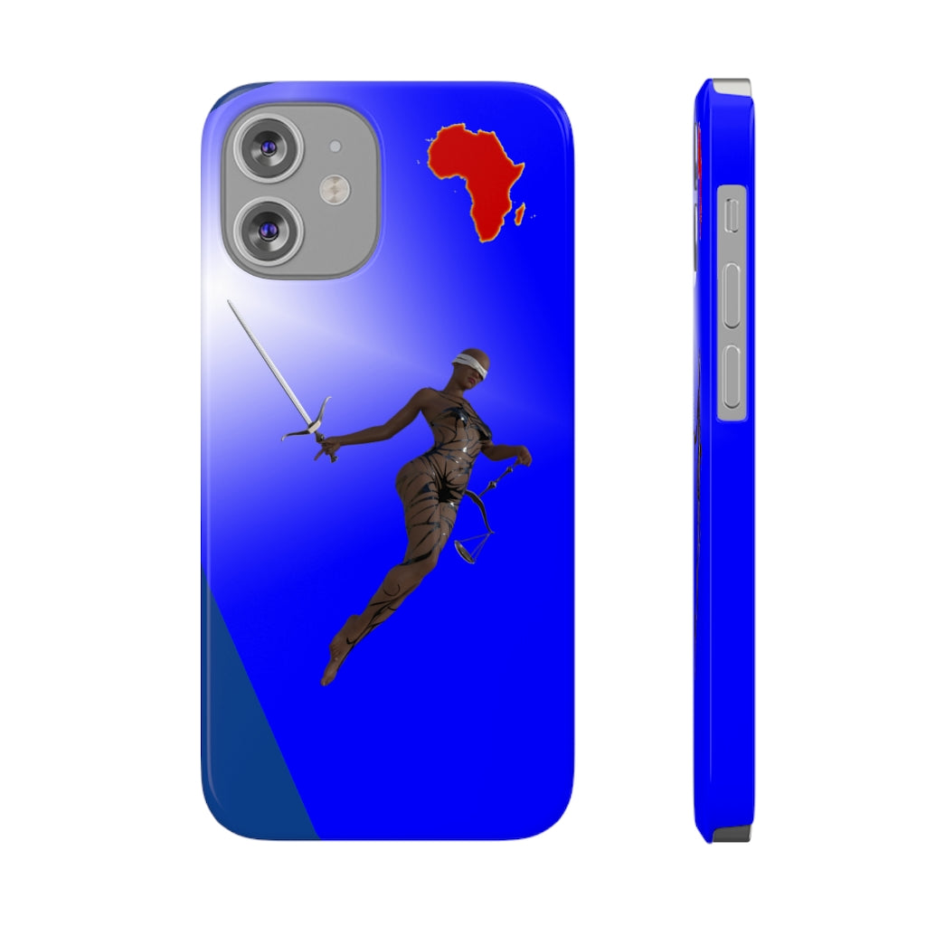 Lady Justice  Slim Phone Cases, Case-Mate