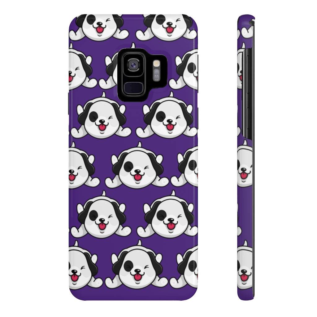 Patches (Dog) Slim Phone Cases, Case-Mate