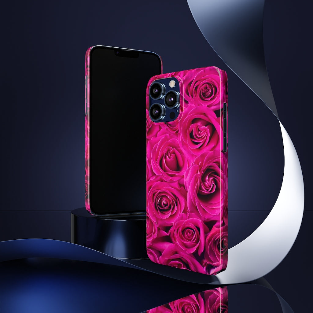 Red Roses Slim Phone Cases, Case-Mate