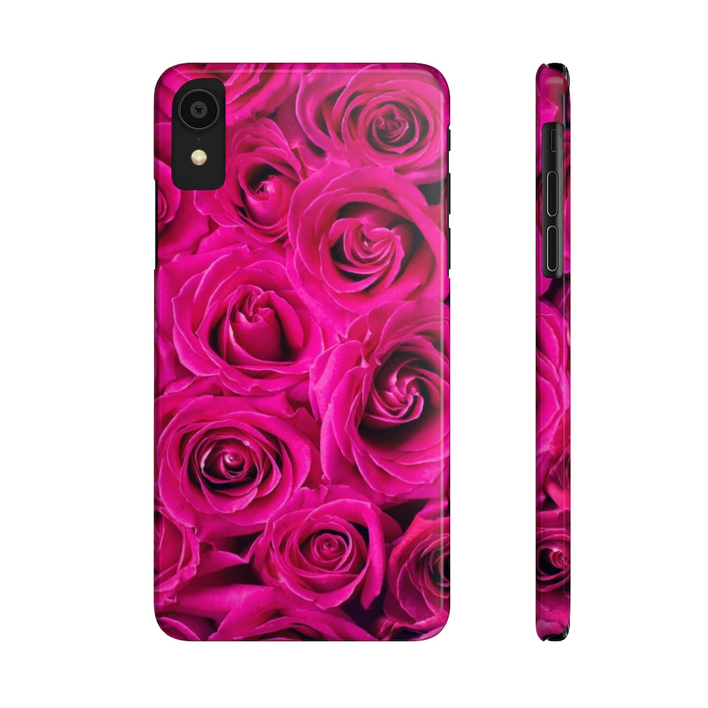 Red Roses Slim Phone Cases, Case-Mate