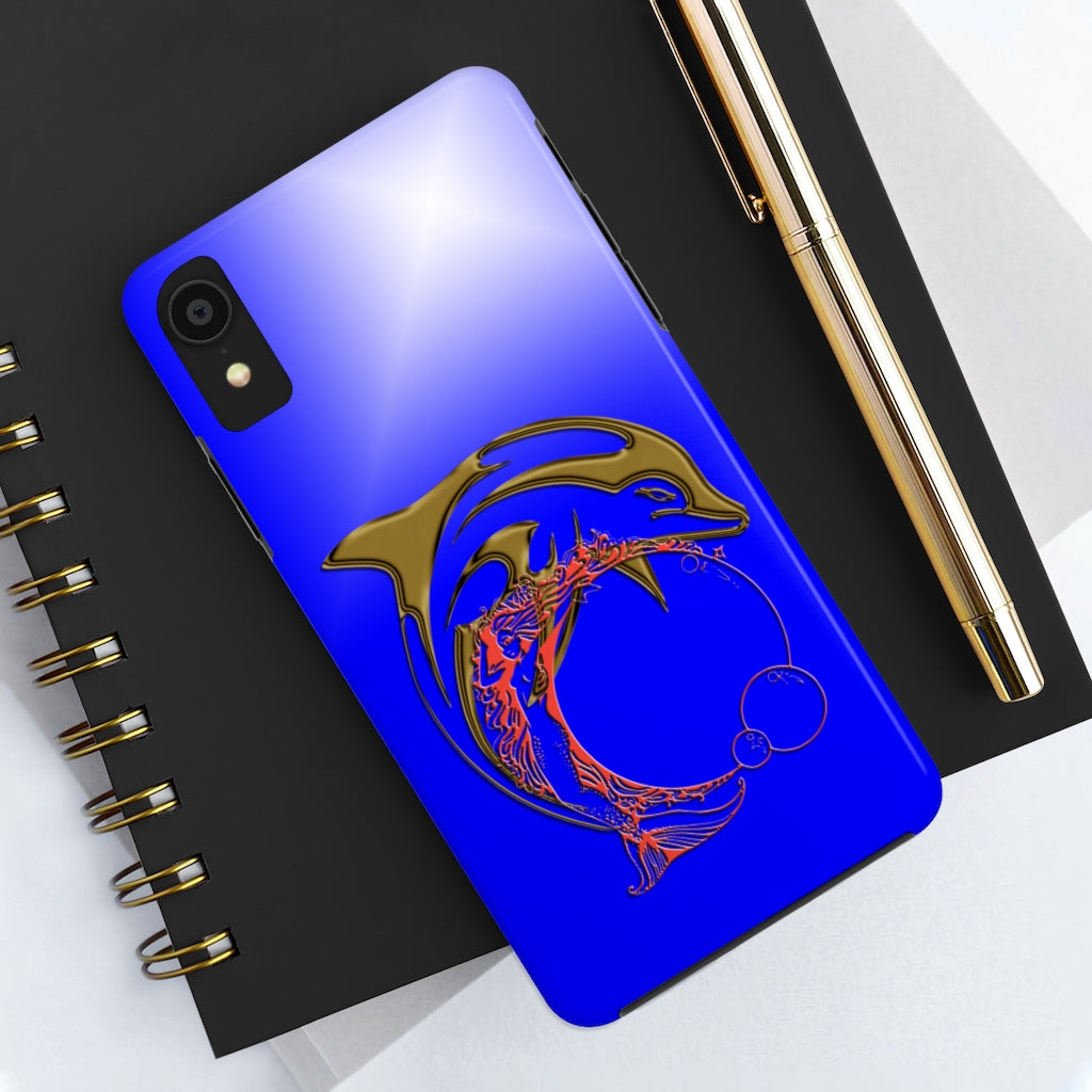 Dolphin W Mermaid Tough Phone Cases, Case-Mate