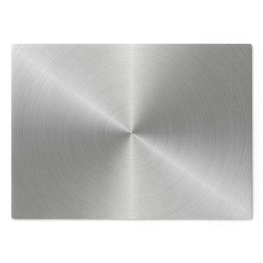 BRUSHED CHROME  Cutting Board