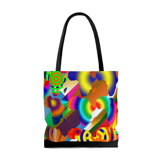 9 Africa's Collage Tote Bag