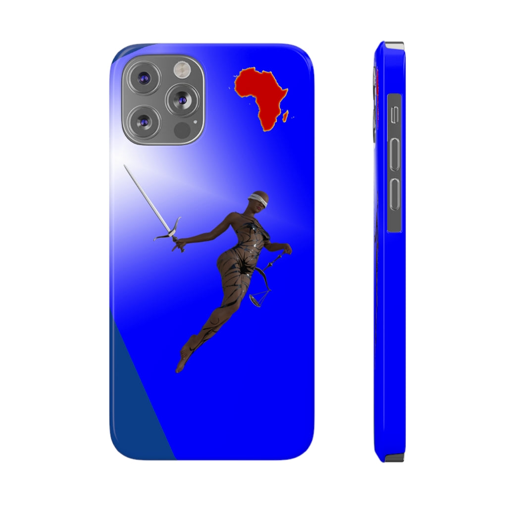 Lady Justice  Slim Phone Cases, Case-Mate