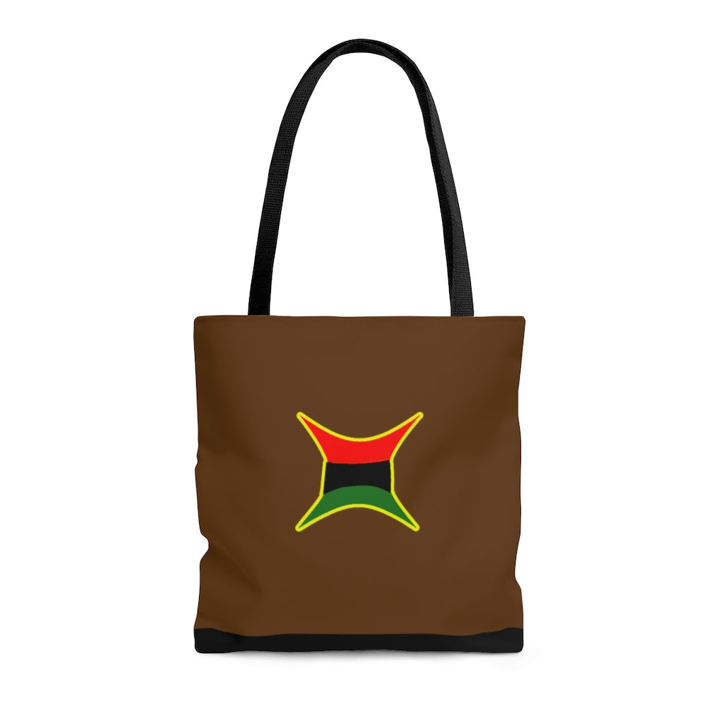 African Star (Brown) Tote Bag