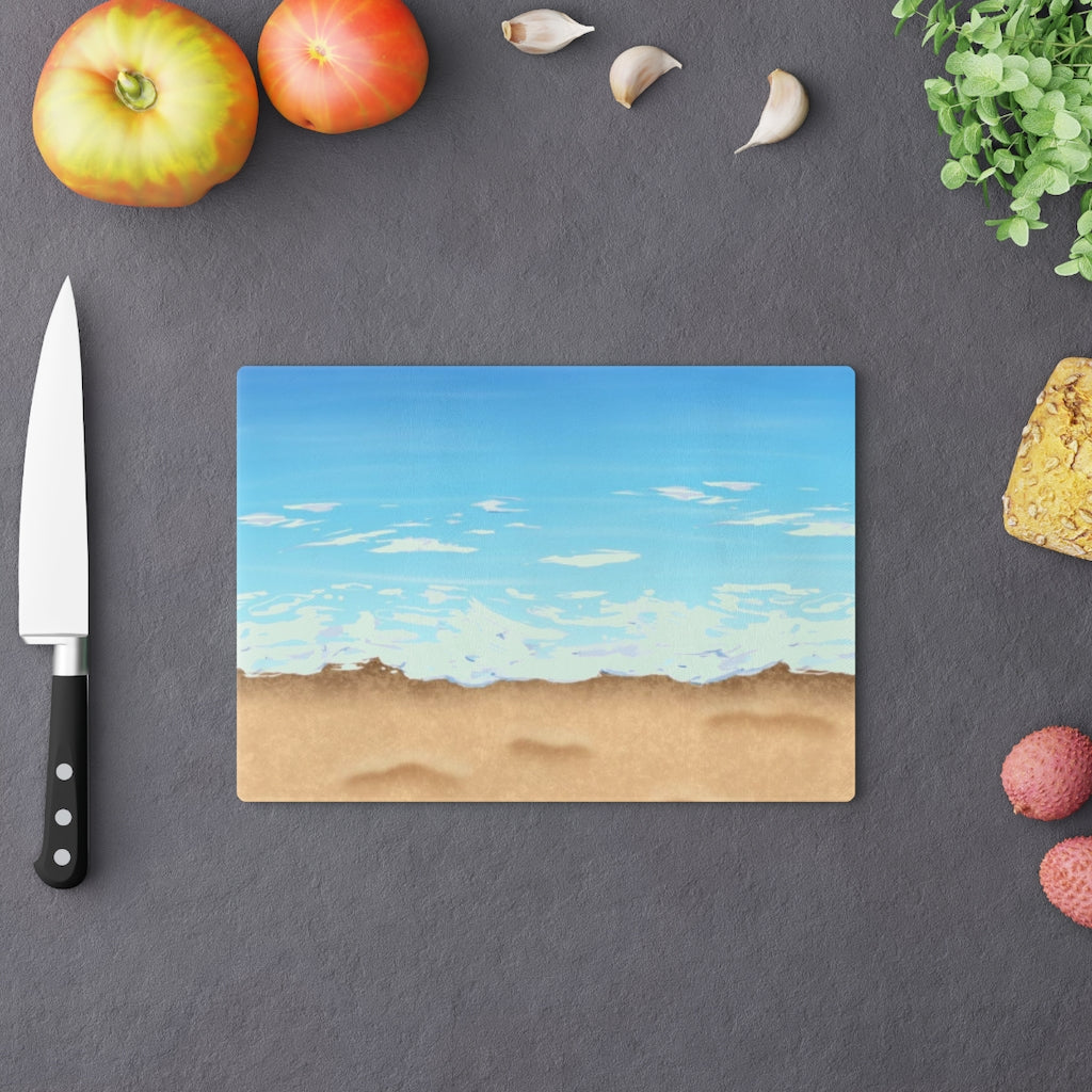 Beach Front Cutting Board