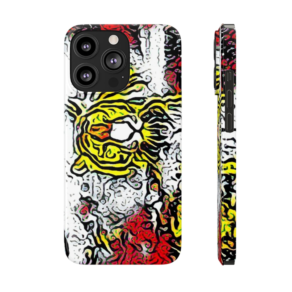 Tiger In Water Slim Phone Cases, Case-Mate