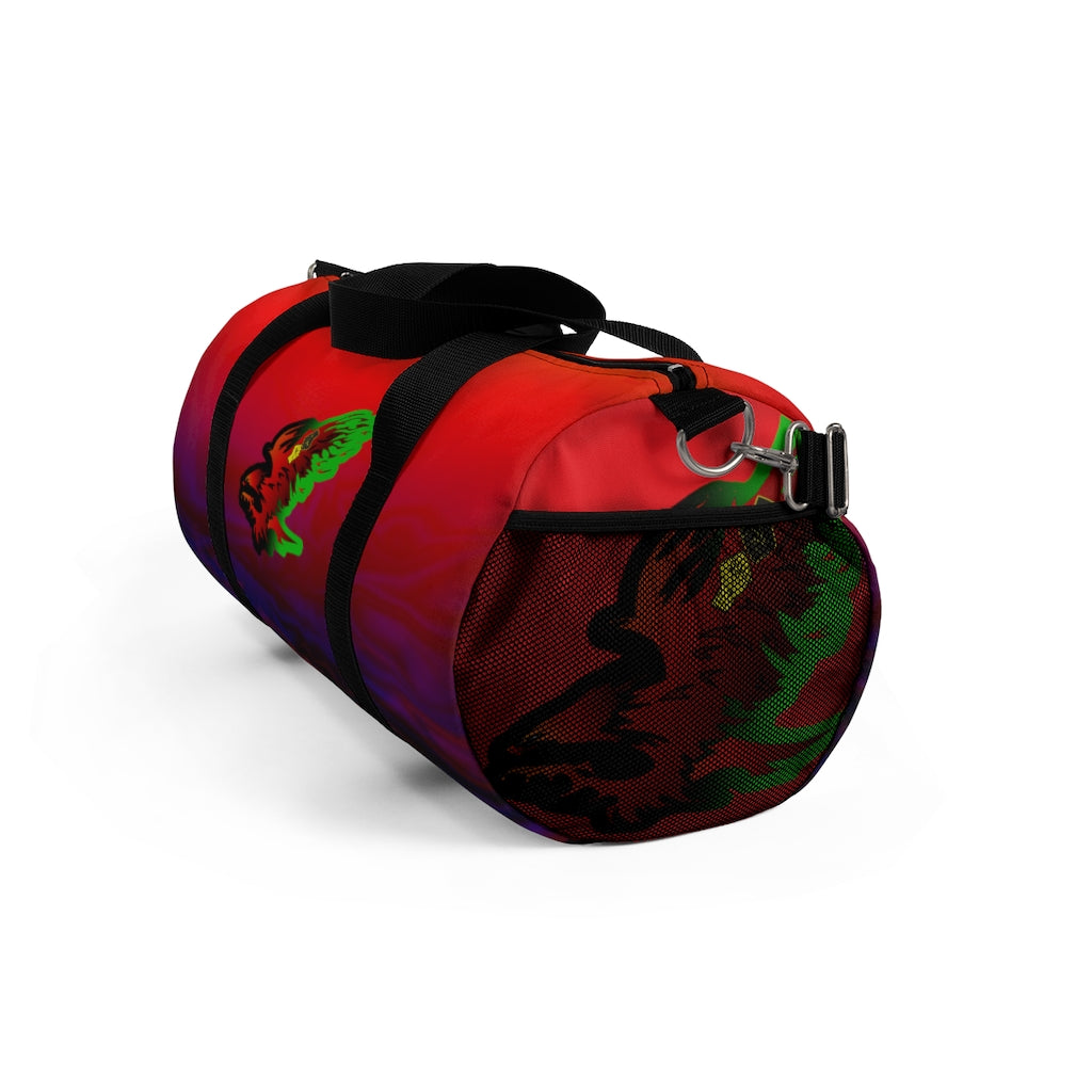 Afro Fire Bird  Duffel Bag