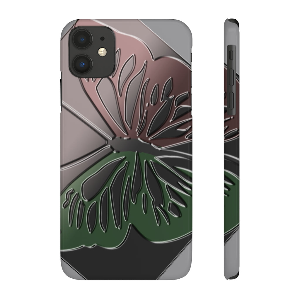 Glass Butterfly Slim Phone Cases, Case-Mate