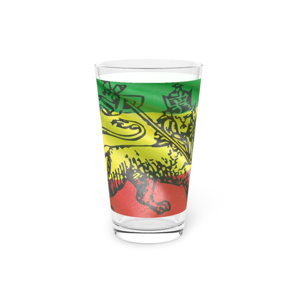 Rastafari  Pint Glass, 16oz