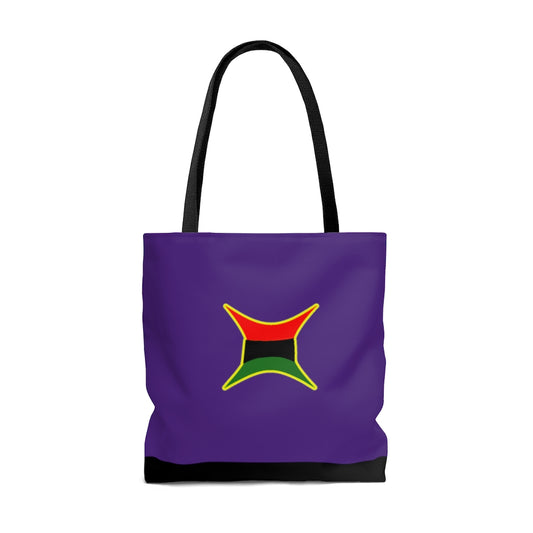 African Star (Purple) Tote Bag