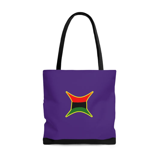 African Star (Purple) Tote Bag