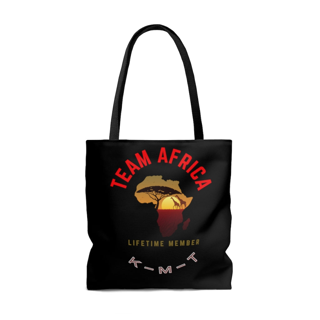 Team Africa (Black) Tote Bag