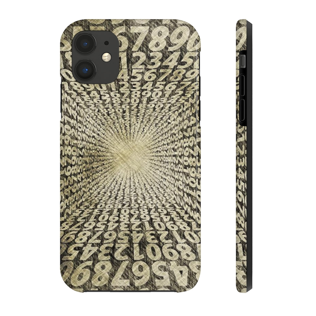 Numbers Run Tough Phone Cases, Case-Mate